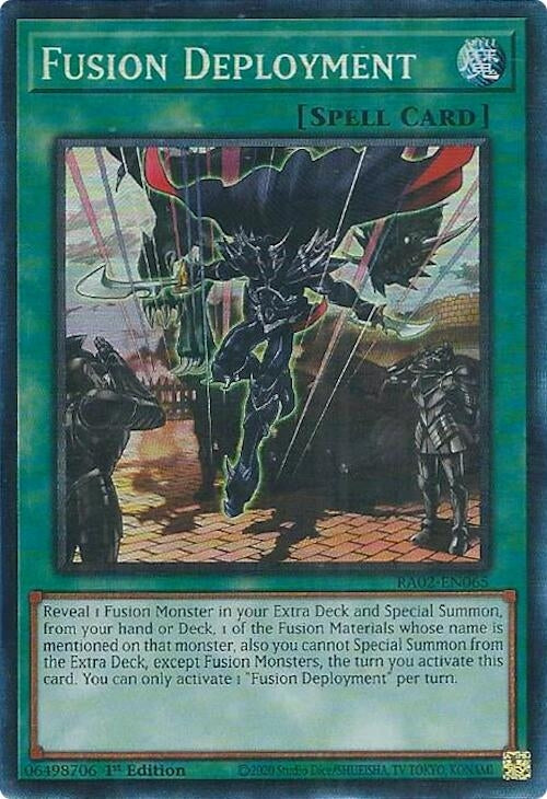 Image for Fusion Deployment (PCR) (RA02-EN065) (25th Anniversary Rarity Collection II) - YuGiOh