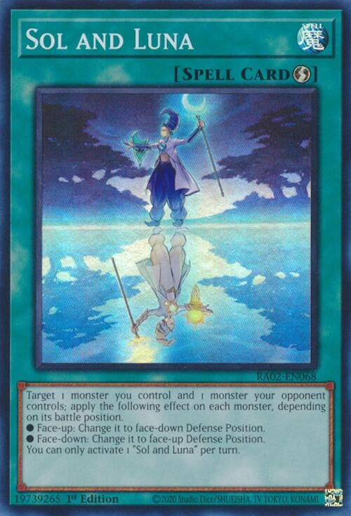 Image for Sol and Luna (RA02-EN068) (25th Anniversary Rarity Collection II) - YuGiOh