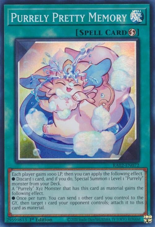 Image for Purrely Pretty Memory (RA02-EN072) (25th Anniversary Rarity Collection II) - YuGiOh
