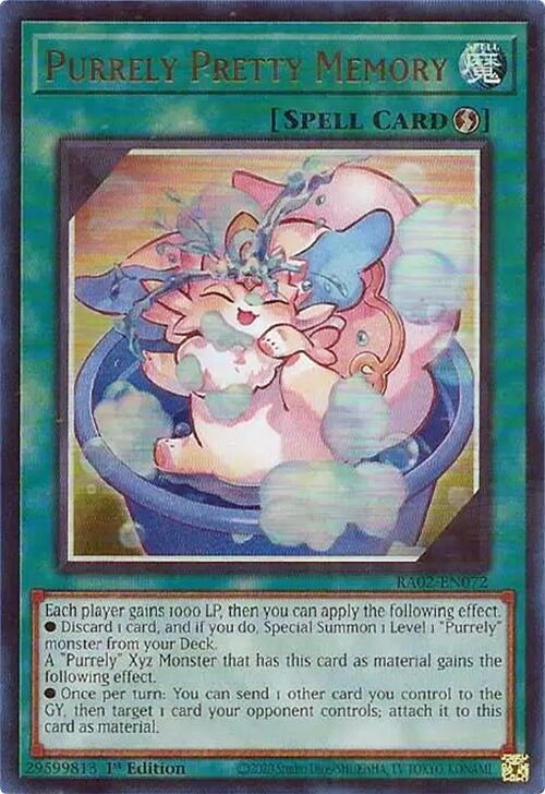 Image for Purrely Pretty Memory (UR) (RA02-EN072) (25th Anniversary Rarity Collection II) - YuGiOh
