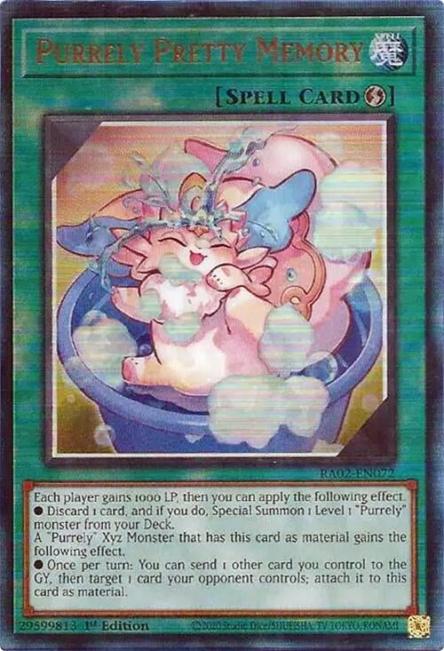 Image for Purrely Pretty Memory (PUR) (RA02-EN072) (25th Anniversary Rarity Collection II) - YuGiOh