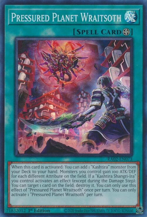 Image for Pressured Planet Wraitsoth (RA02-EN073) (25th Anniversary Rarity Collection II) - YuGiOh
