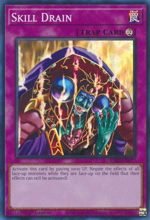 Image for Skill Drain (RA02-EN077) (25th Anniversary Rarity Collection II) - YuGiOh