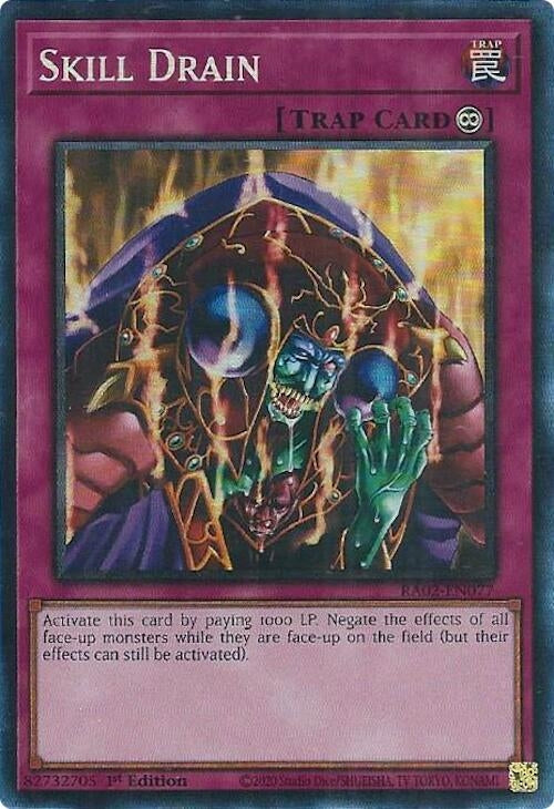 Image for Skill Drain (PCR) (RA02-EN077) (25th Anniversary Rarity Collection II) - YuGiOh