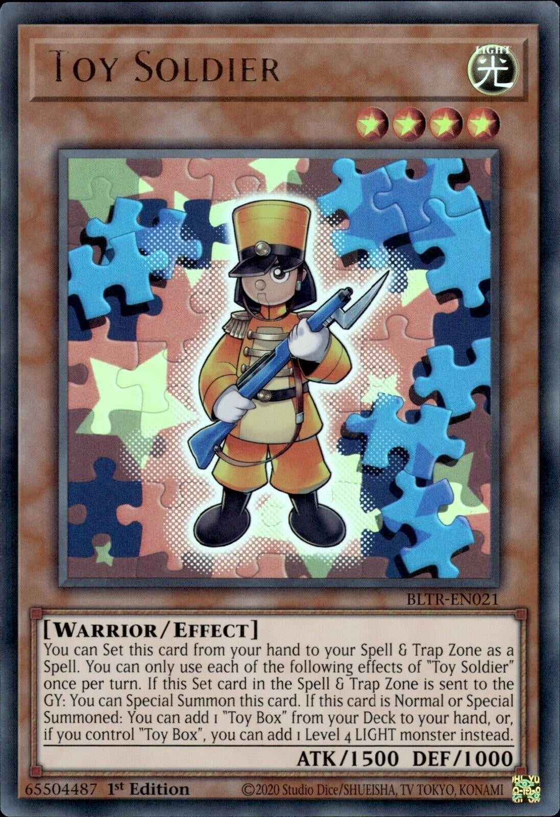 Image for Toy Soldier (BLTR-EN021) (Battles of Legend: Terminal Revenge) - YuGiOh