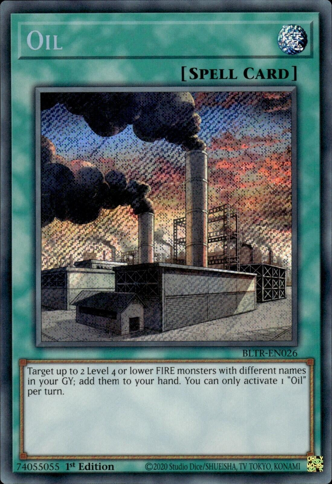 Image for Oil (BLTR-EN026) (Battles of Legend: Terminal Revenge) - YuGiOh