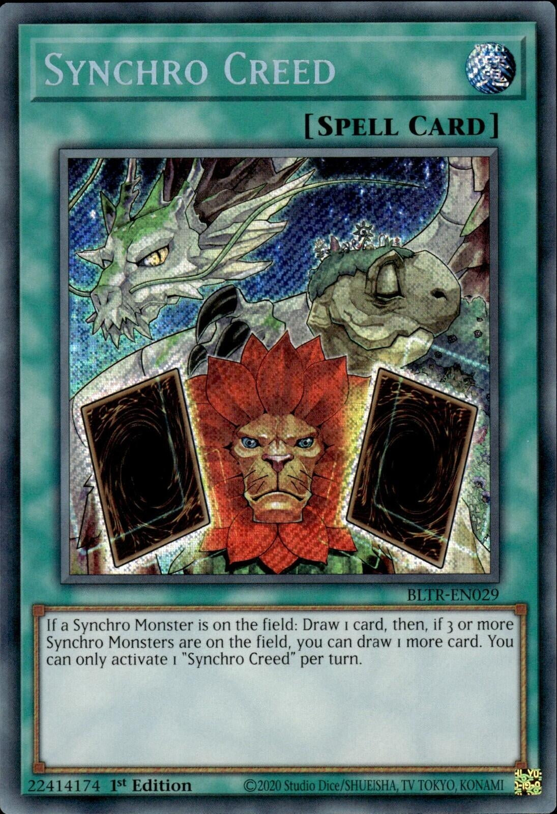 Image for Synchro Creed (BLTR-EN029) (Battles of Legend: Terminal Revenge) - YuGiOh