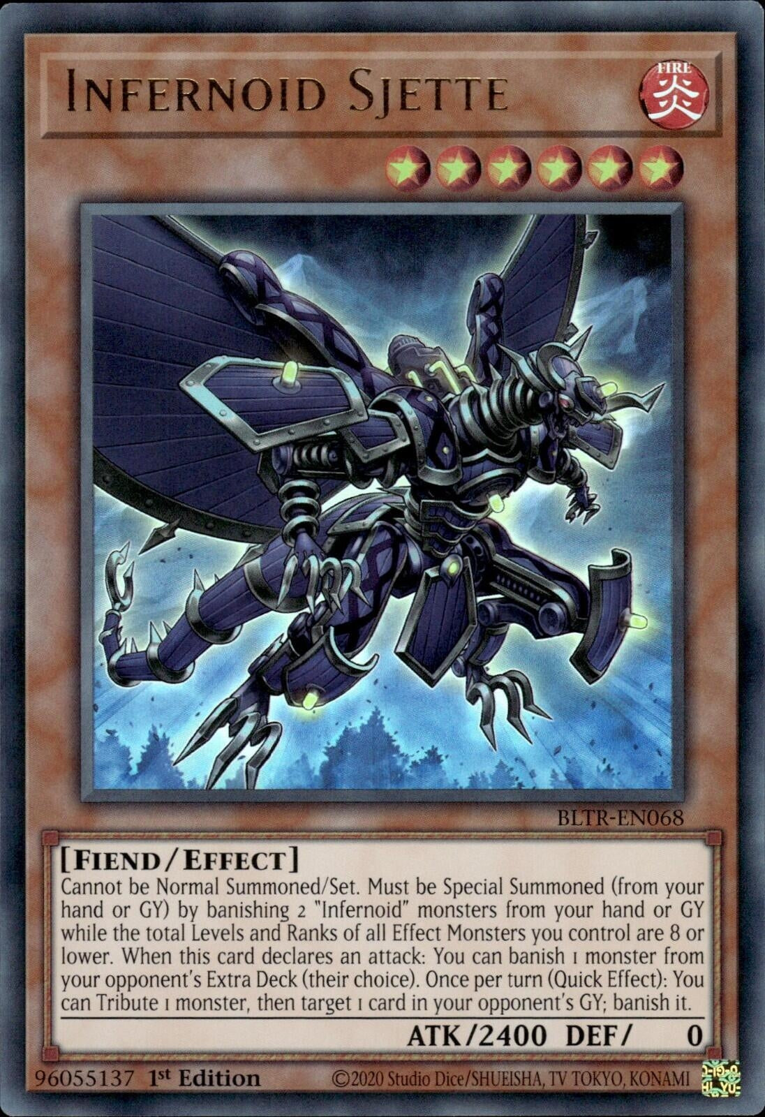 Image for Infernoid Sjette (BLTR-EN068) (Battles of Legend: Terminal Revenge) - YuGiOh