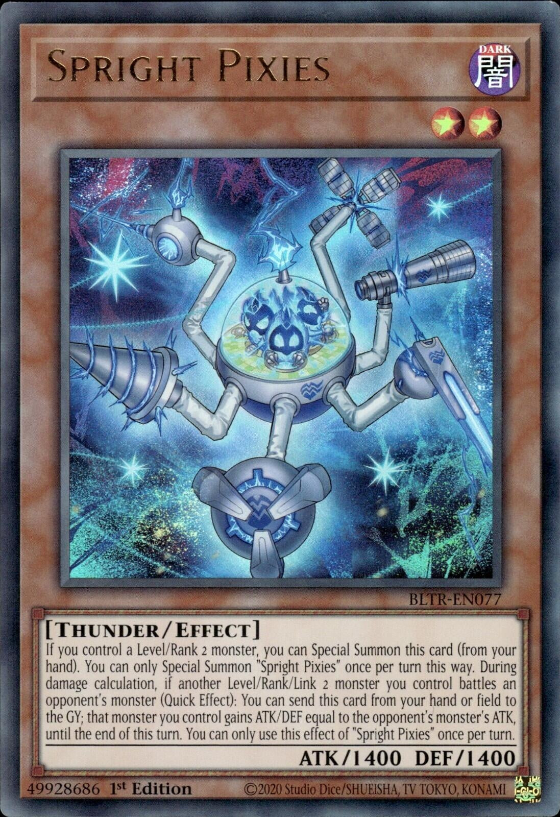 Image for Spright Pixies (BLTR-EN077) (Battles of Legend: Terminal Revenge) - YuGiOh