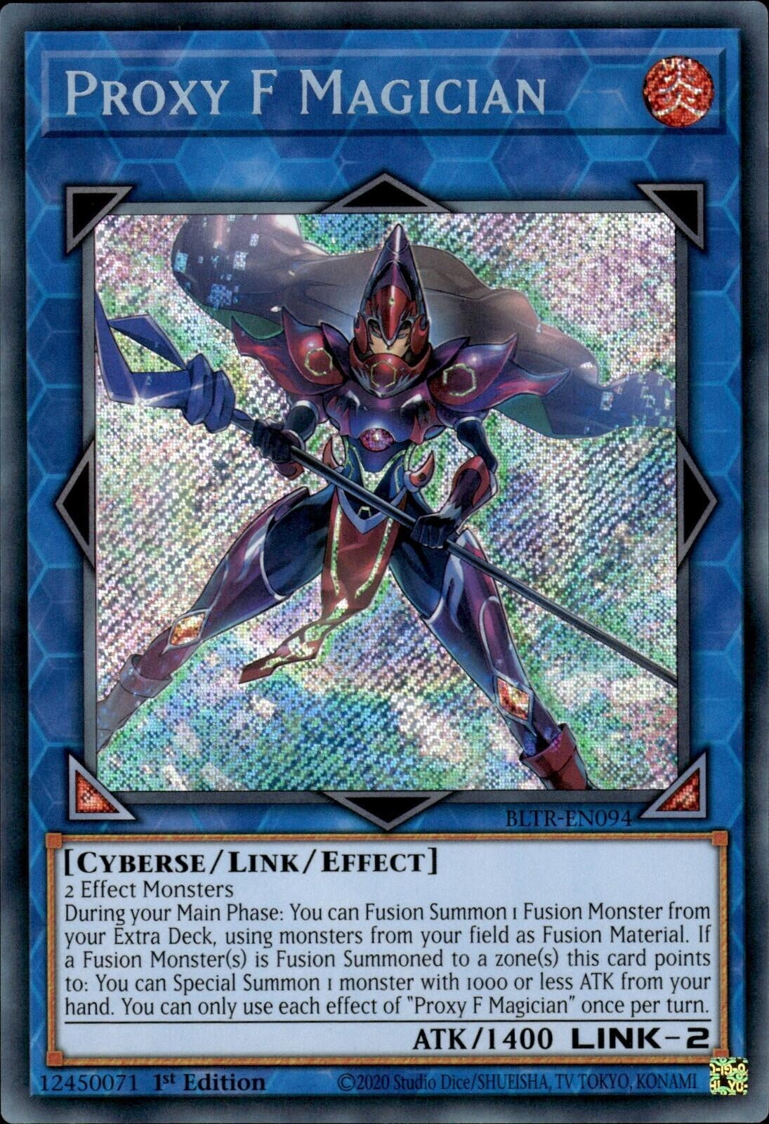 Image for Proxy F Magician (BLTR-EN094) (Battles of Legend: Terminal Revenge) - YuGiOh
