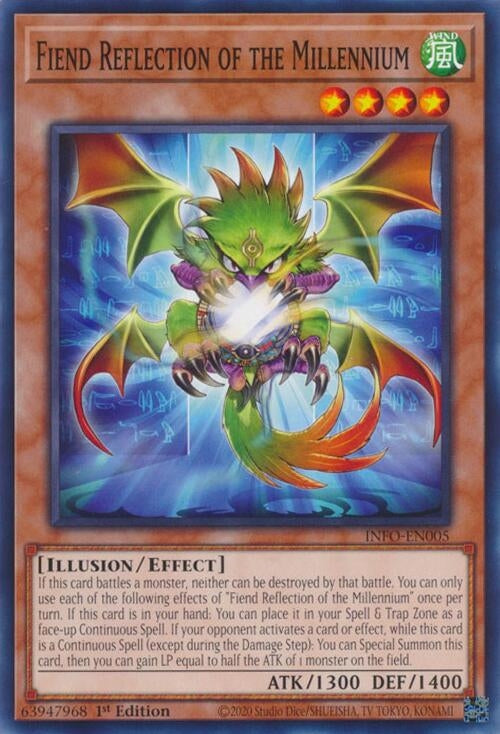 Image for Fiend Reflection of the Millennium (INFO-EN005) (The Infinite Forbidden) - YuGiOh