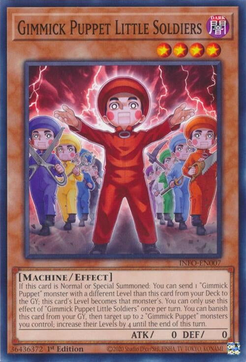 Image for Gimmick Puppet Little Soldiers (INFO-EN007) (The Infinite Forbidden) - YuGiOh