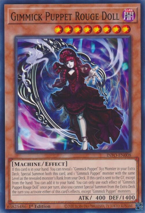 Image for Gimmick Puppet Rouge Doll (INFO-EN008) (The Infinite Forbidden) - YuGiOh