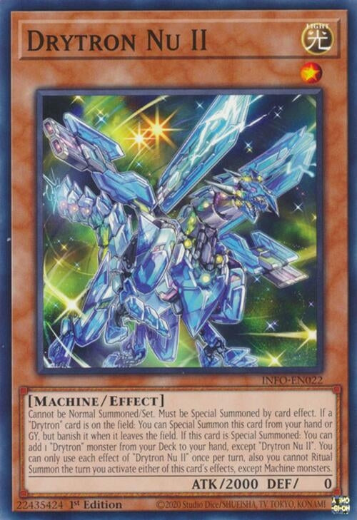 Image for Drytron Nu II (INFO-EN022) (The Infinite Forbidden) - YuGiOh