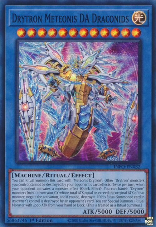 Image for Drytron Meteonis DA Draconids (INFO-EN032) (The Infinite Forbidden) - YuGiOh