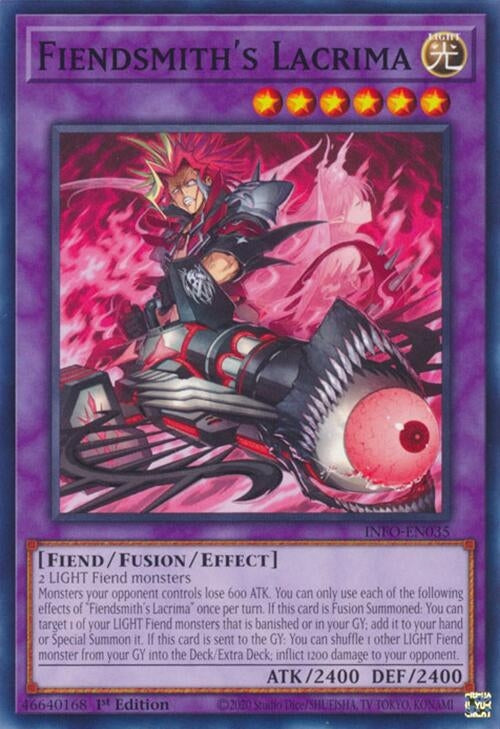 Image for Fiendsmith's Lacrima (INFO-EN035) (The Infinite Forbidden) - YuGiOh