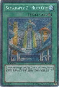 Image for Skyscraper 2 - Hero City (LCGX-EN097) (Legendary Collection 2) - YuGiOh