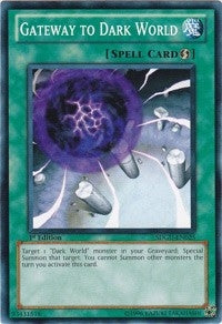 Image for Gateway to Dark World (SDGU-EN025) (Structure Deck: Gates of the Underworld) - YuGiOh