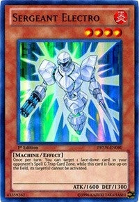 Image for Sergeant Electro (PHSW-EN090) (Photon Shockwave) - YuGiOh