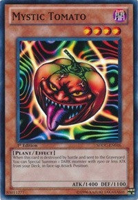 Image for Mystic Tomato (SDDC-EN016) (Structure Deck: Dragons Collide) - YuGiOh