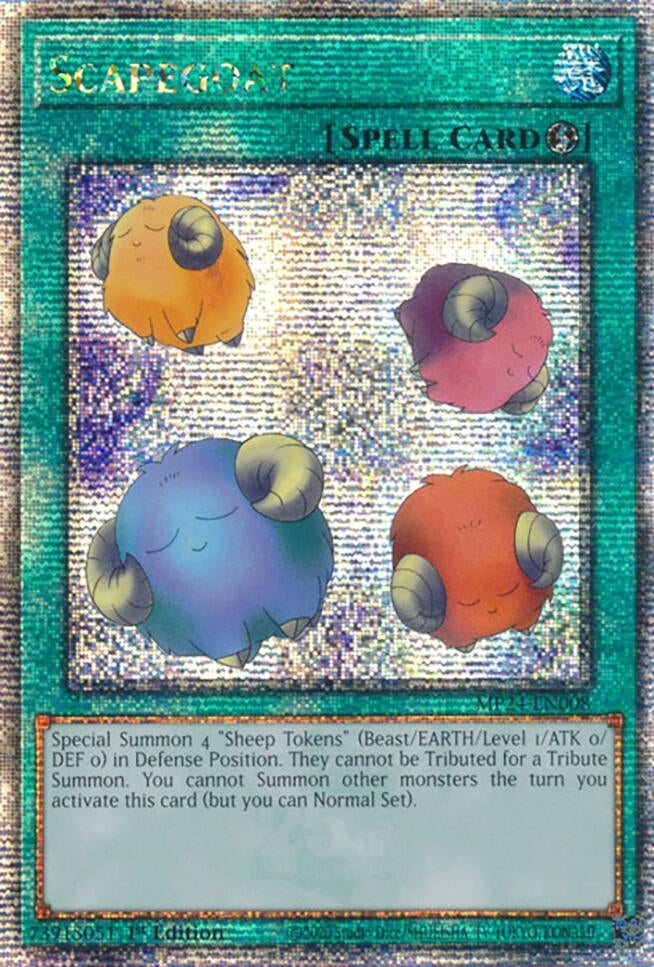 Image for Scapegoat (Quarter Century Secret Rare) (MP24-EN008) (25th Anniversary Tin: Dueling Mirrors) - YuGiOh