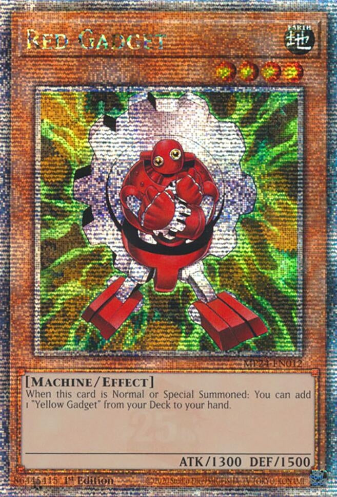 Image for Red Gadget (Quarter Century Secret Rare) (MP24-EN012) (25th Anniversary Tin: Dueling Mirrors) - YuGiOh