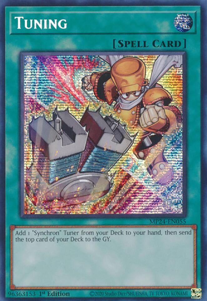 Image for Tuning (Alternate Art) (MP24-EN055) (25th Anniversary Tin: Dueling Mirrors) - YuGiOh