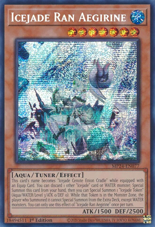 Image for Icejade Ran Aegirine (MP24-EN077) (25th Anniversary Tin: Dueling Mirrors) - YuGiOh