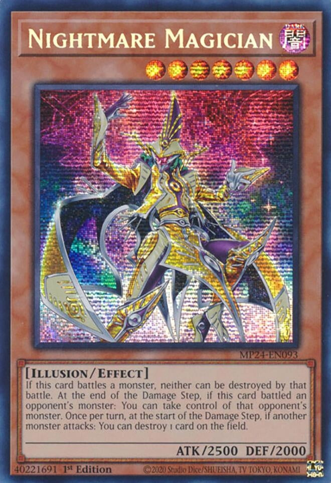 Image for Nightmare Magician (MP24-EN093) (25th Anniversary Tin: Dueling Mirrors) - YuGiOh