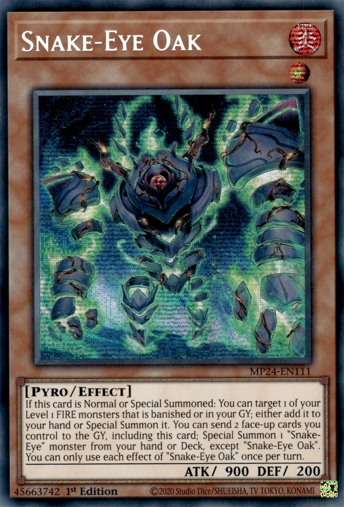 Image for Snake-Eye Oak (MP24-EN111) (25th Anniversary Tin: Dueling Mirrors) - YuGiOh