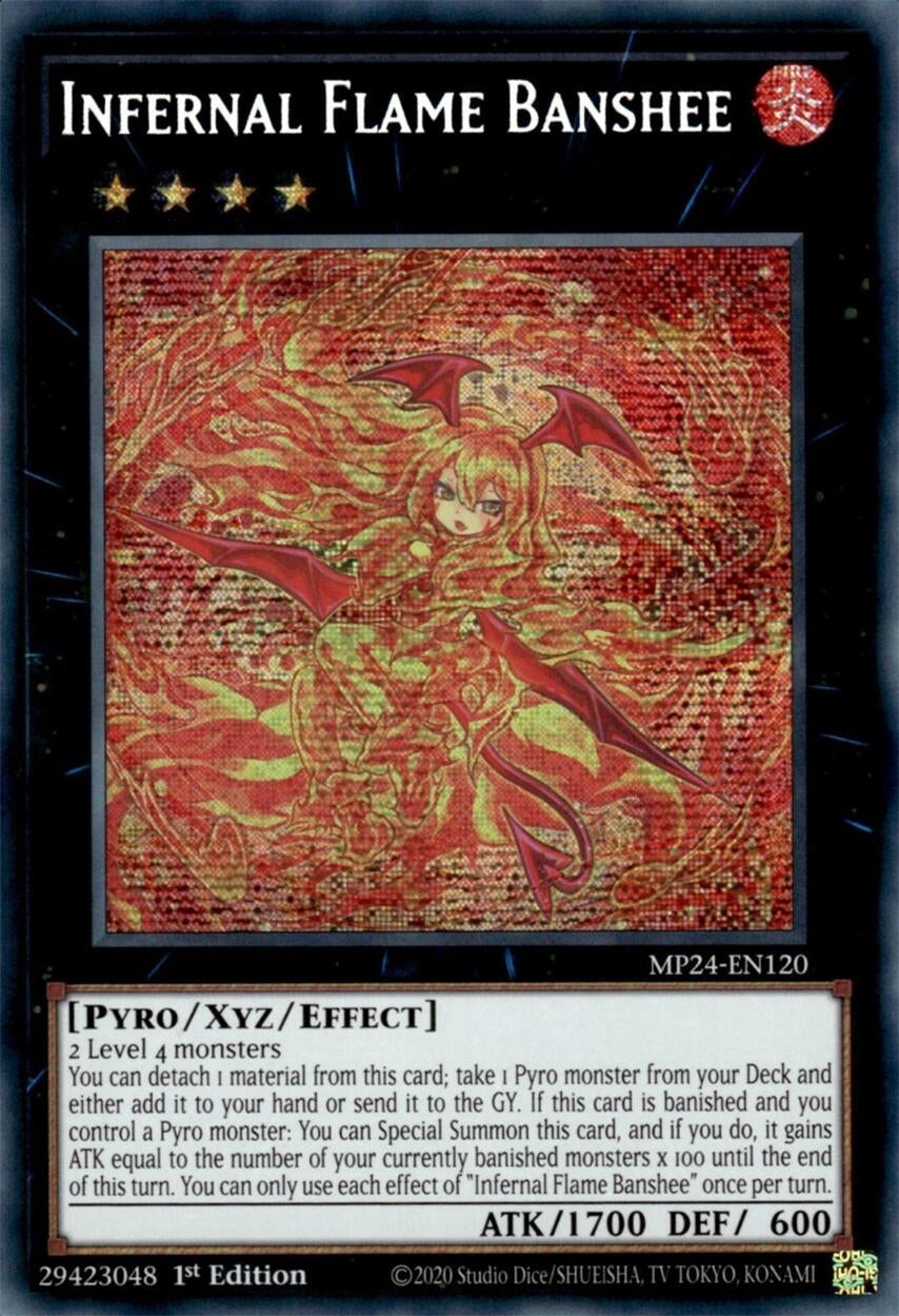 Image for Infernal Flame Banshee (MP24-EN120) (25th Anniversary Tin: Dueling Mirrors) - YuGiOh