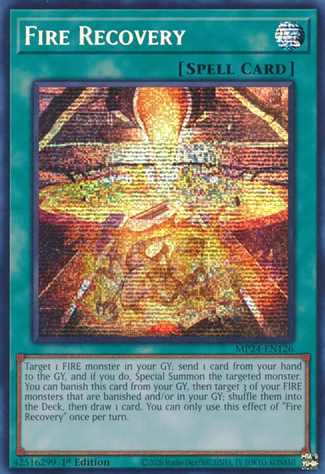 Image for Fire Recovery (MP24-EN126) (25th Anniversary Tin: Dueling Mirrors) - YuGiOh