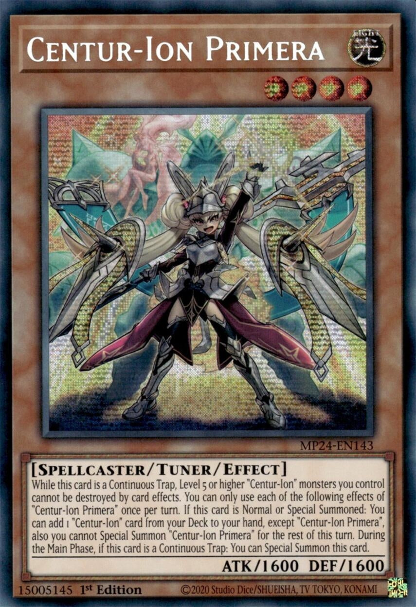 Image for Centur-Ion Primera (MP24-EN143) (25th Anniversary Tin: Dueling Mirrors) - YuGiOh