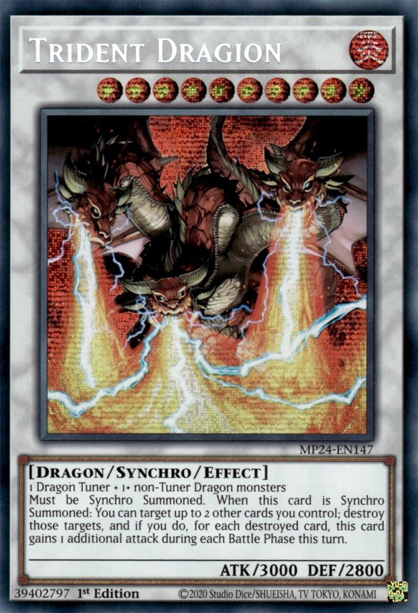Image for Trident Dragion (MP24-EN147) (25th Anniversary Tin: Dueling Mirrors) - YuGiOh