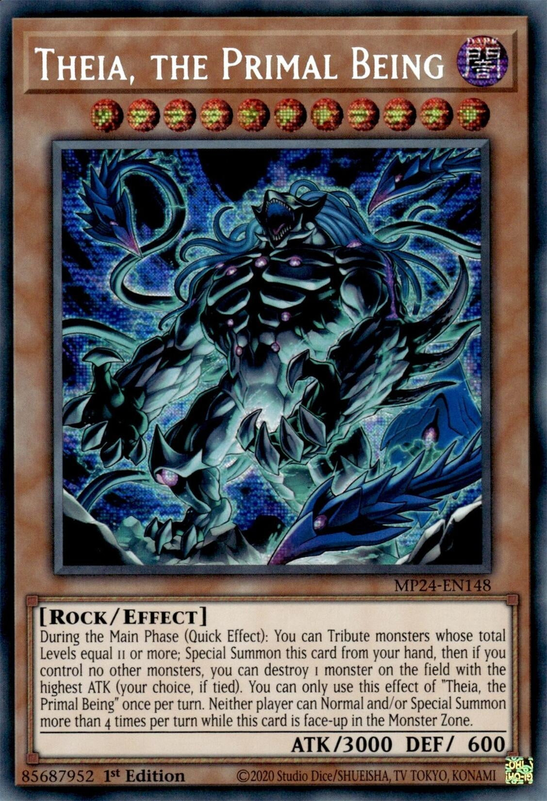 Image for Theia, the Primal Being (MP24-EN148) (25th Anniversary Tin: Dueling Mirrors) - YuGiOh