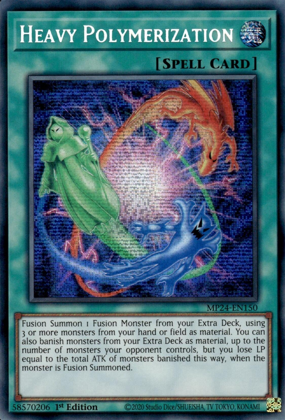 Image for Heavy Polymerization (MP24-EN150) (25th Anniversary Tin: Dueling Mirrors) - YuGiOh