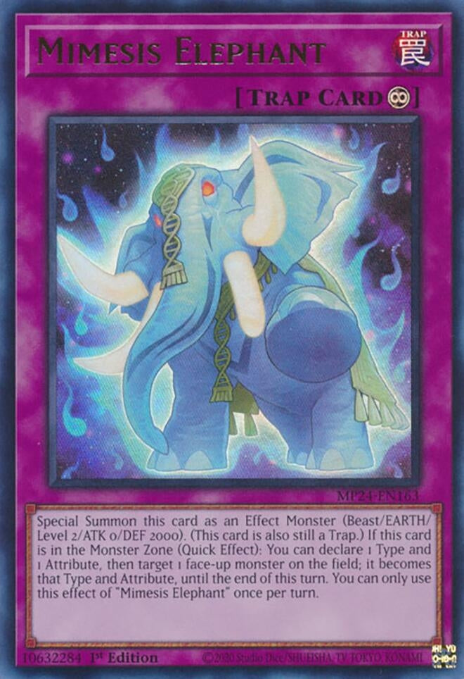 Image for Mimesis Elephant (MP24-EN163) (25th Anniversary Tin: Dueling Mirrors) - YuGiOh