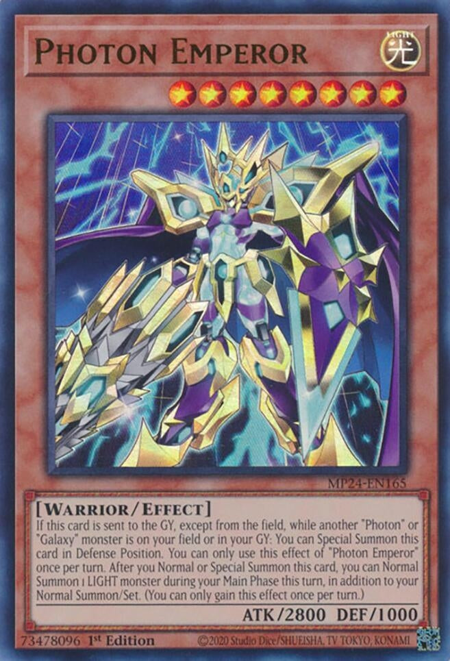 Image for Photon Emperor (MP24-EN165) (25th Anniversary Tin: Dueling Mirrors) - YuGiOh