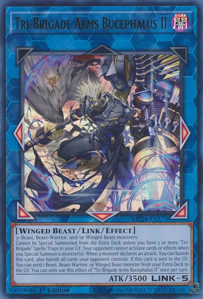 Image for Tri-Brigade Arms Bucephalus II (MP24-EN175) (25th Anniversary Tin: Dueling Mirrors) - YuGiOh