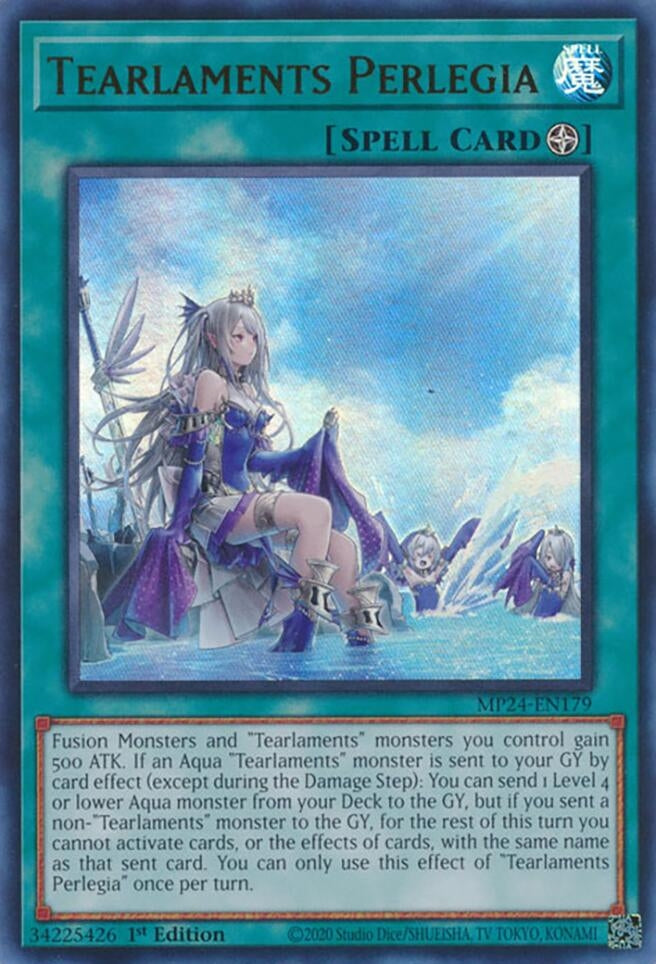 Image for Tearlaments Perlegia (MP24-EN179) (25th Anniversary Tin: Dueling Mirrors) - YuGiOh