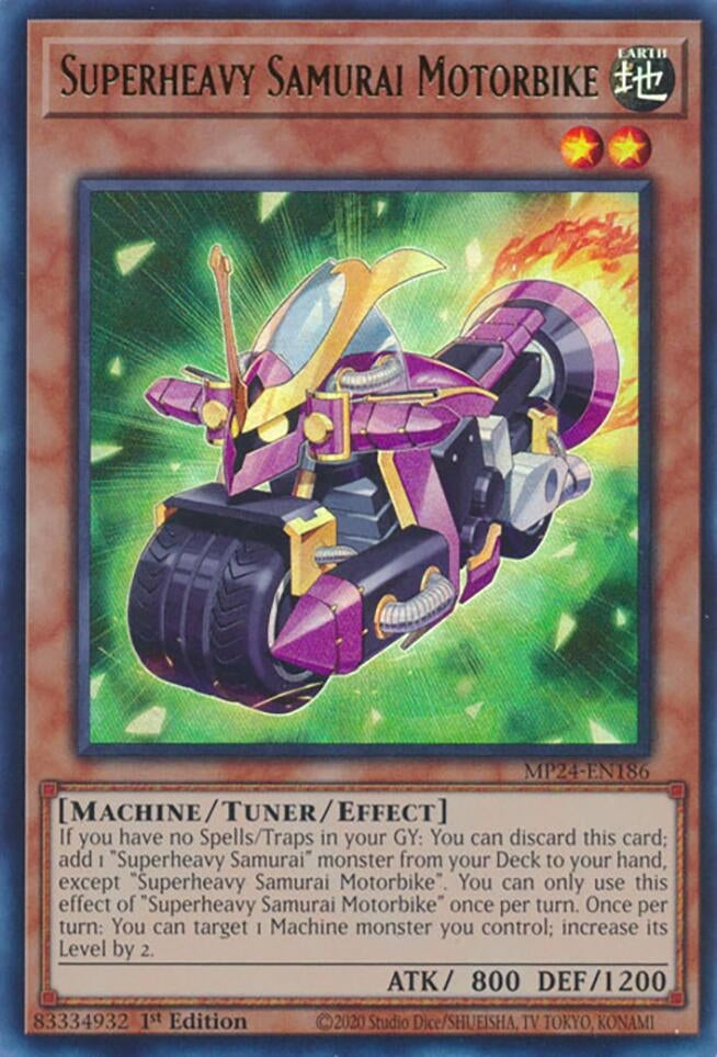 Image for Superheavy Samurai Motorbike (MP24-EN186) (25th Anniversary Tin: Dueling Mirrors) - YuGiOh