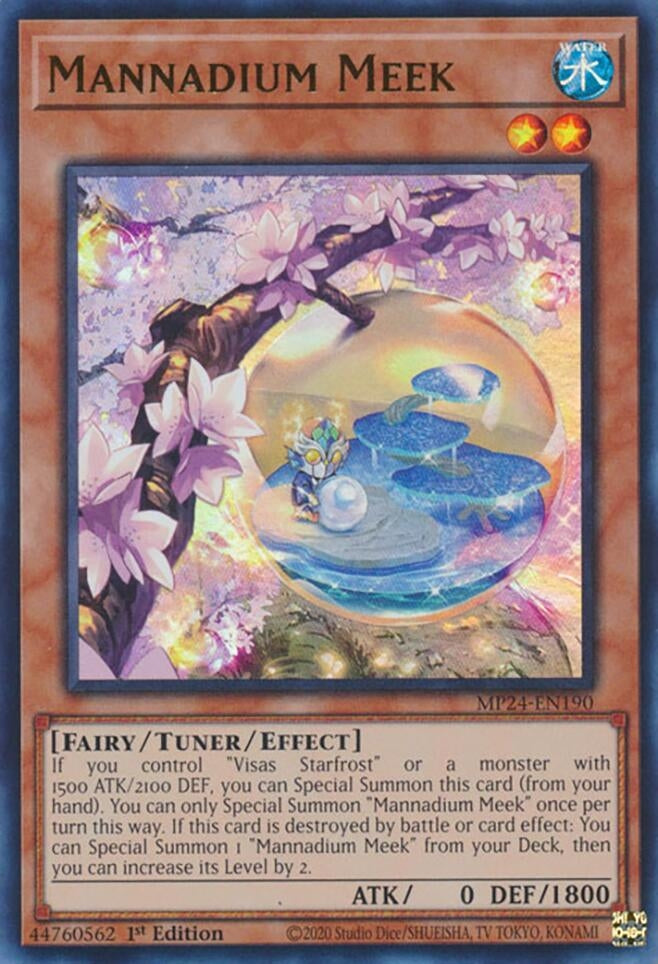 Image for Mannadium Meek (MP24-EN190) (25th Anniversary Tin: Dueling Mirrors) - YuGiOh