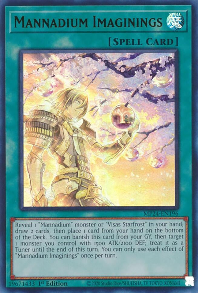 Image for Mannadium Imaginings (MP24-EN196) (25th Anniversary Tin: Dueling Mirrors) - YuGiOh