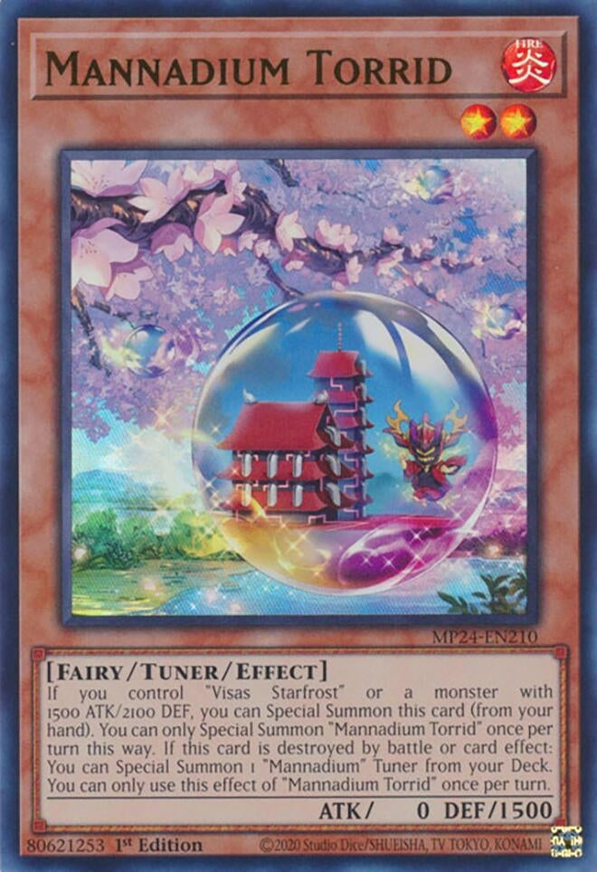 Image for Mannadium Torrid (MP24-EN210) (25th Anniversary Tin: Dueling Mirrors) - YuGiOh