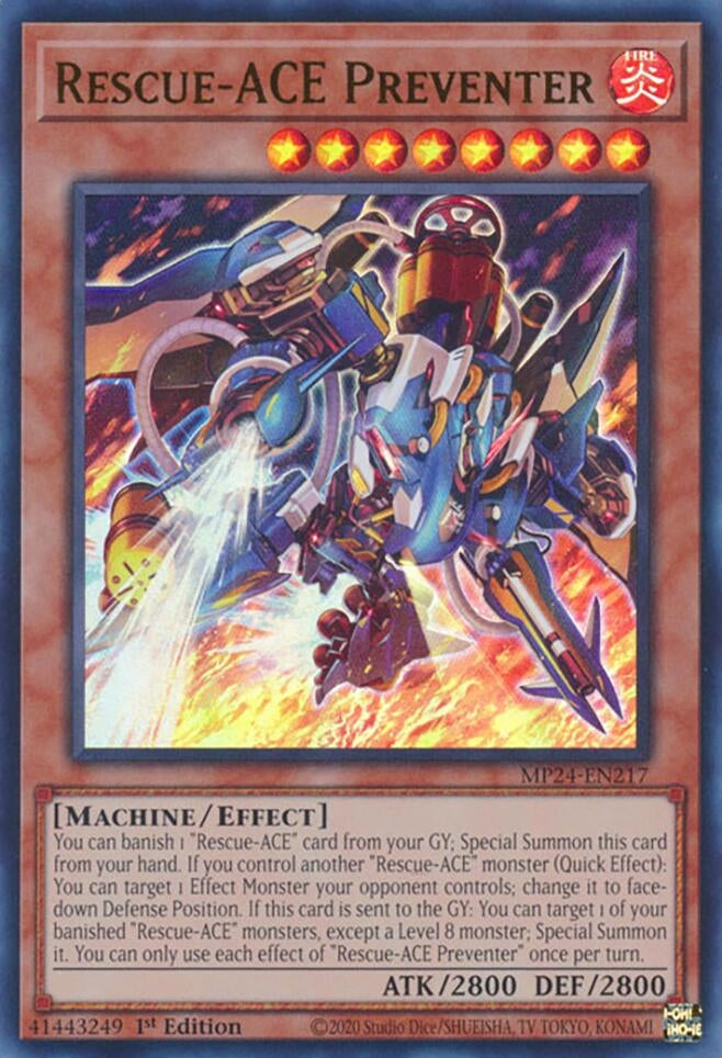 Image for Rescue-ACE Preventer (MP24-EN217) (25th Anniversary Tin: Dueling Mirrors) - YuGiOh