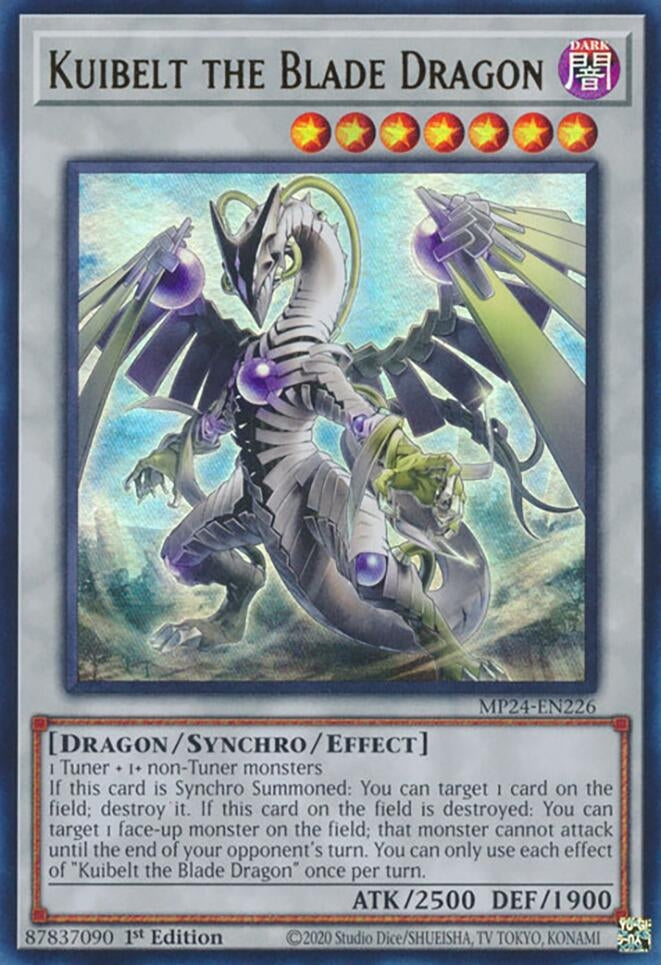 Image for Kuibelt the Blade Dragon (MP24-EN226) (25th Anniversary Tin: Dueling Mirrors) - YuGiOh