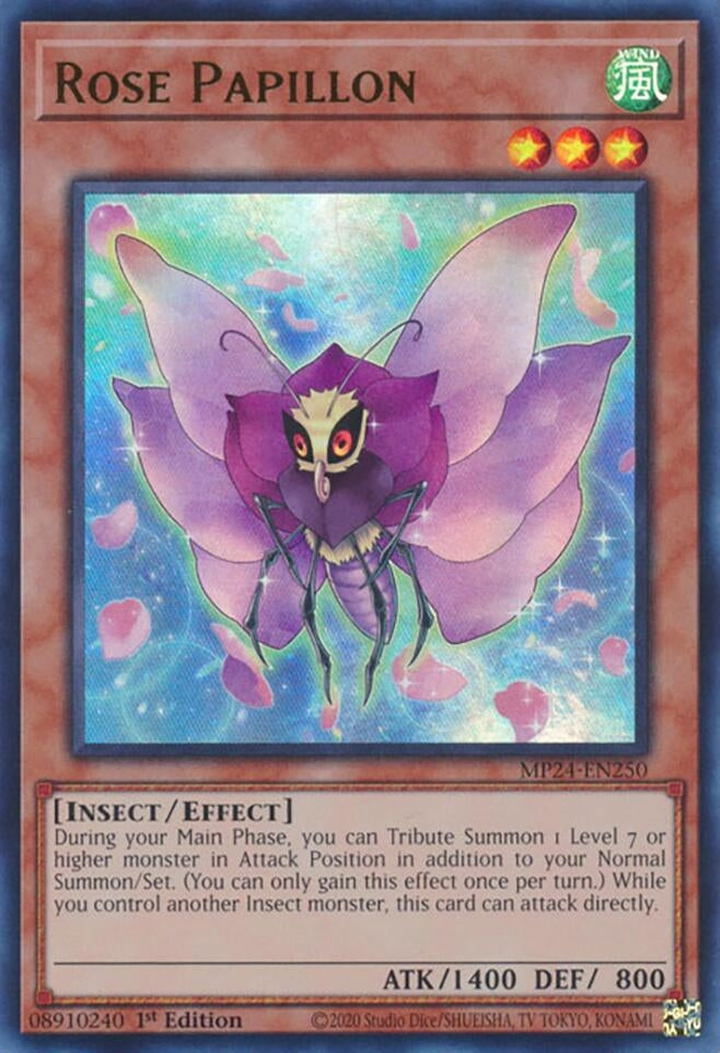 Image for Rose Papillon (MP24-EN250) (25th Anniversary Tin: Dueling Mirrors) - YuGiOh