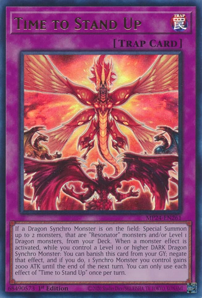 Image for Time to Stand Up (MP24-EN261) (25th Anniversary Tin: Dueling Mirrors) - YuGiOh