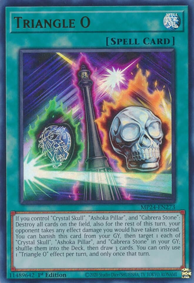 Image for Triangle O (MP24-EN273) (25th Anniversary Tin: Dueling Mirrors) - YuGiOh