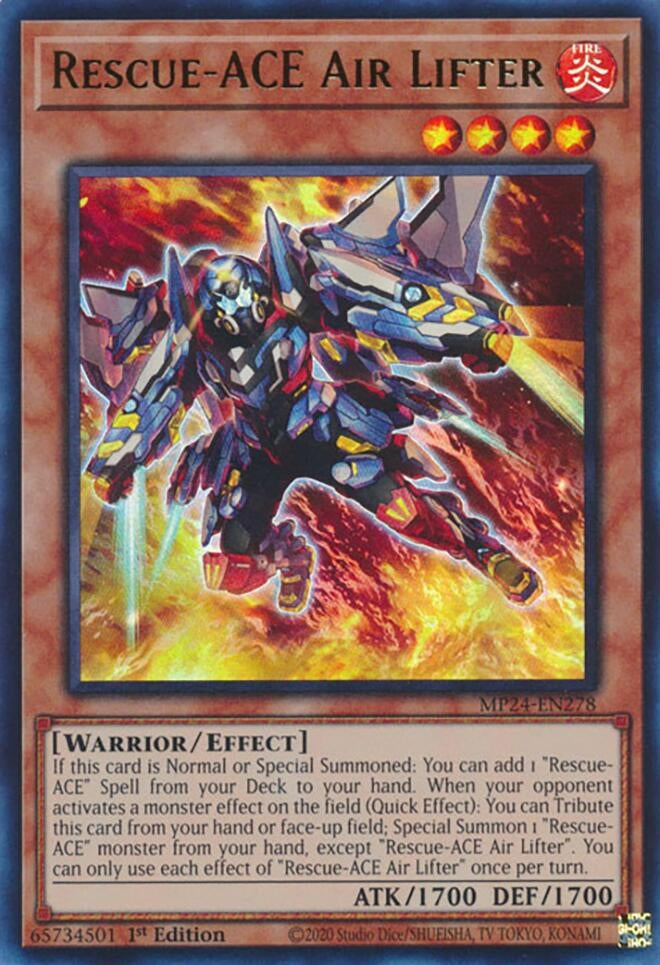 Image for Rescue-ACE Air Lifter (MP24-EN278) (25th Anniversary Tin: Dueling Mirrors) - YuGiOh